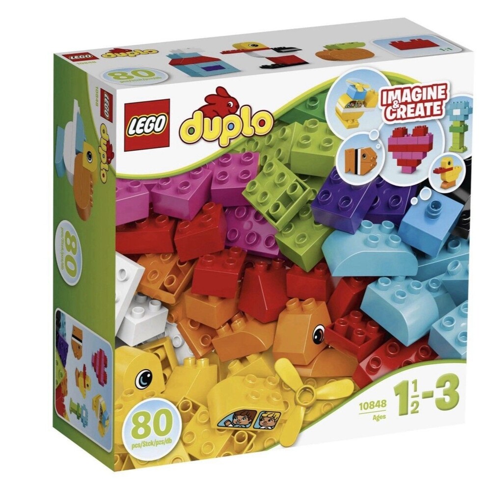 Lego Duplo 10848 My First Bricks Imagine & Create Complete 80 Pieces